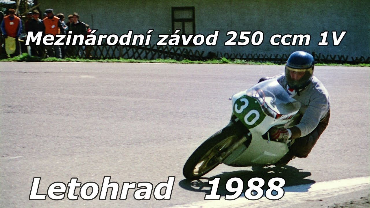 Letohrad 1988 - mezinárodní závod 250 ccm 1V