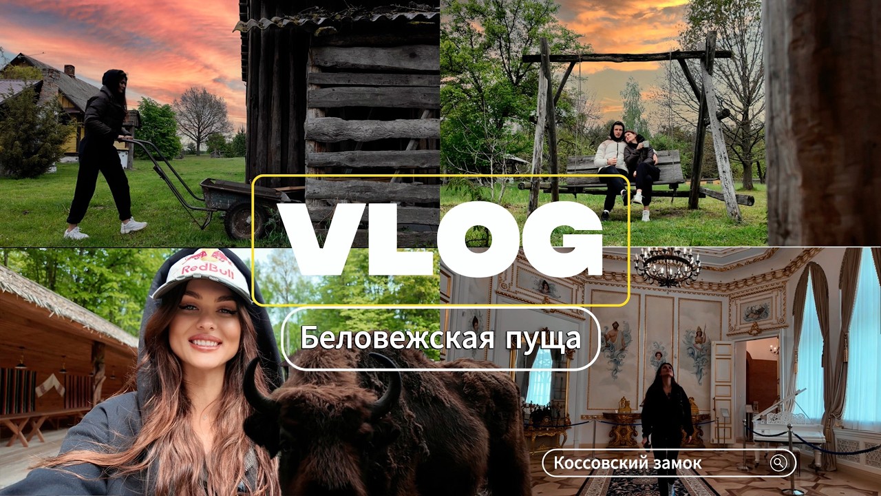 VLOG Беловежская Пуща | Коссовский замок | Уютные выходные