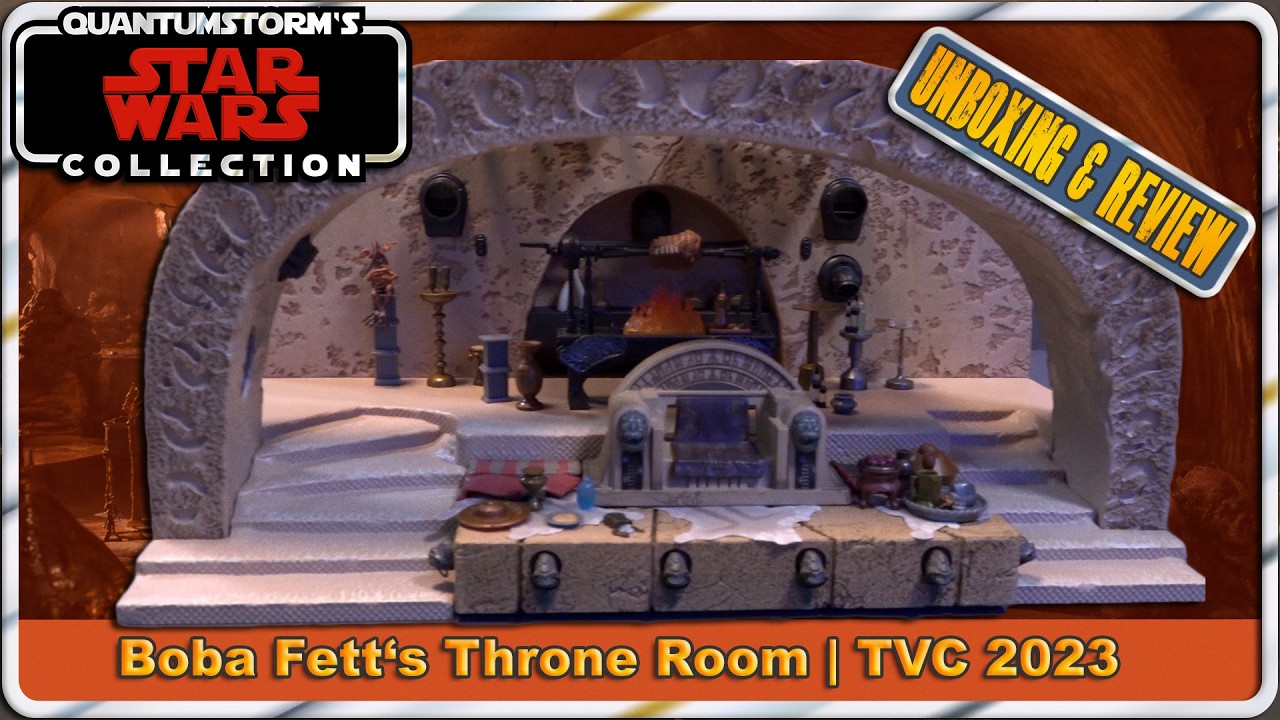 Boba Fett's Throne Room - Unboxing & Review | Hasbro Star Wars | TVC 2023