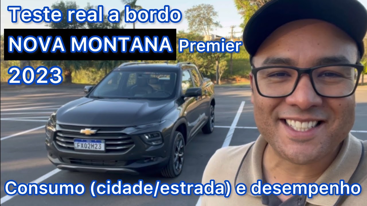 TESTE REAL: nova Montana 2023 - desempenho, consumo na cidade e estrada e detalhes da pick-up da GM
