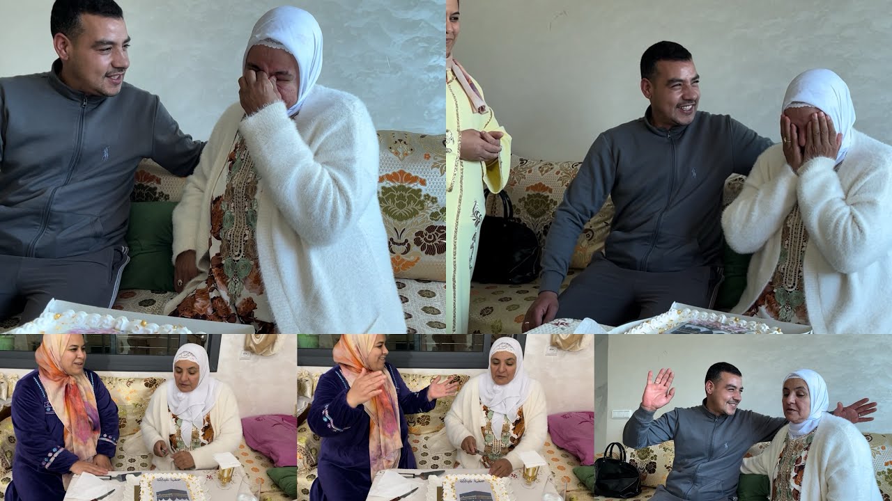 هدا هو نهار لي كنا كنتسناو انا وعبد الوهاب باش نفرحو حماتي بالخبر كانت احسن فرحة 💃💃💃