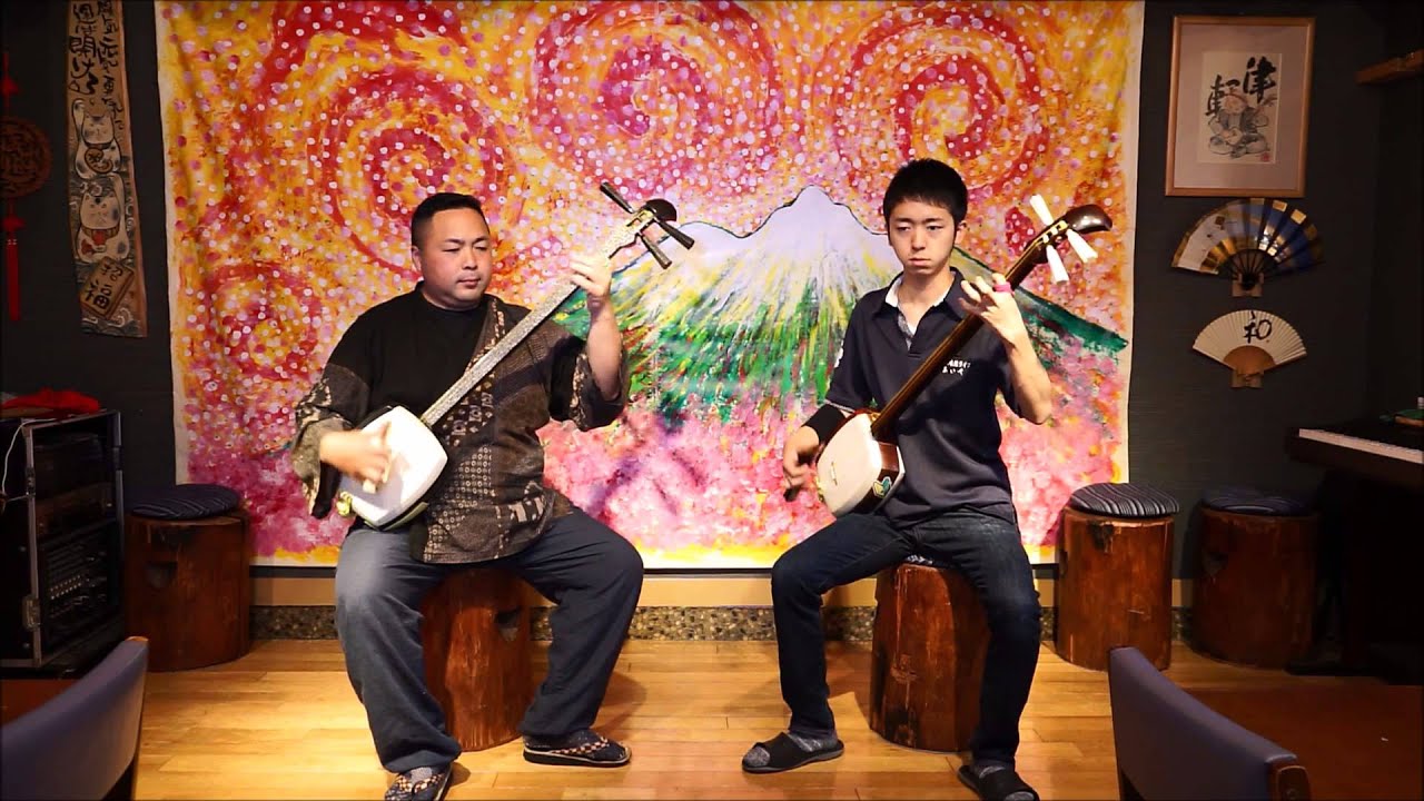 津軽三味線ライブ　あいや ①　Tsugaru Shamisen bar AIYA