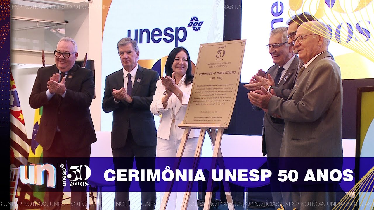 Unesp celebra 50 anos e reforça o papel da universidade pública
