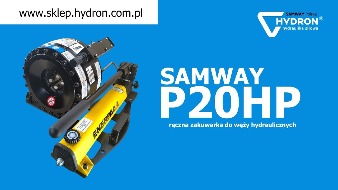 Zakuwarka ręczna P20HP - instrukcja obsługi