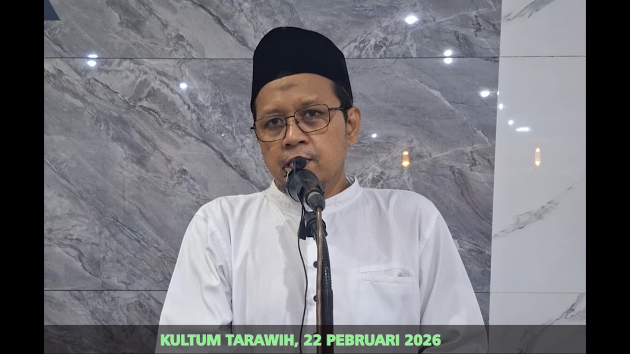 Kultum Tarawih Masjid At Tanwir PDM Gresik oleh Ust. Imanullah Ali Ubaid, ST., MT.