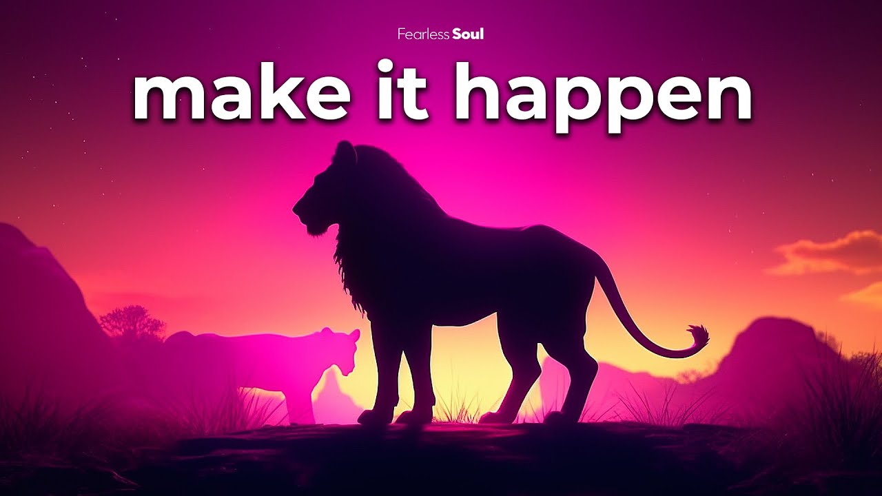 Shock Everyone (MAKE IT HAPPEN) Official Lyric Video 💙 (Motivational Song) Fearless Soul