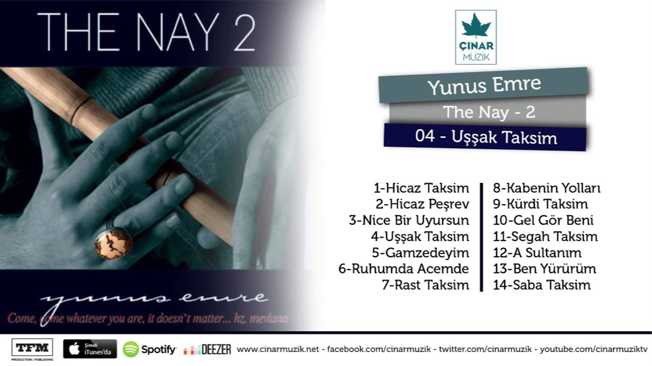 Yunus Emre / The Nay 2 - Uşşak Taksim (Official Lyrics Video)