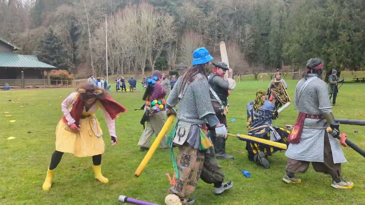 Amtgard - Winterbash 2026 - End of the Friday Morning Battlegame