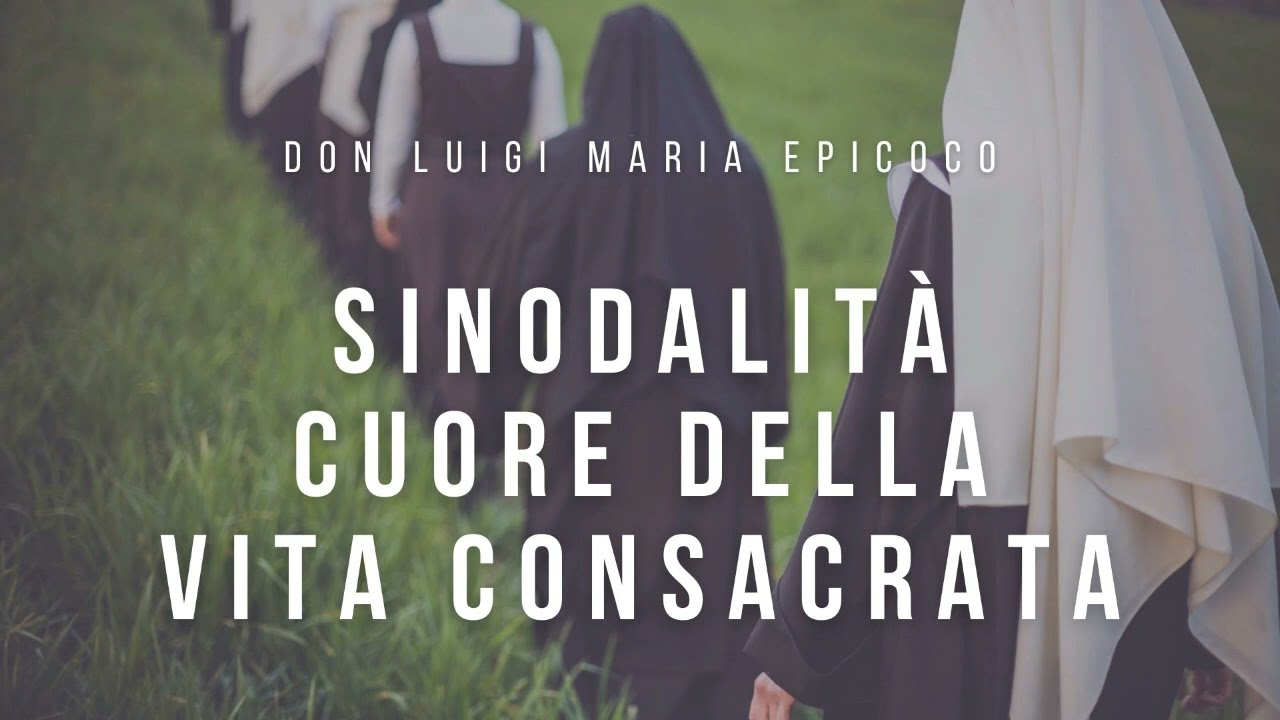 Don Luigi Maria Epicoco - Sinodalità cuore della vita consacrata