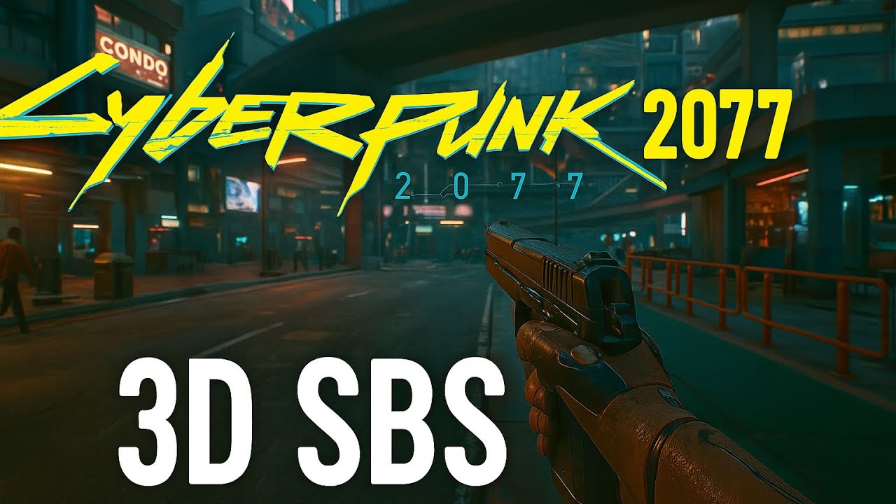 Cyberpunk 2077 VR 3D SBS
