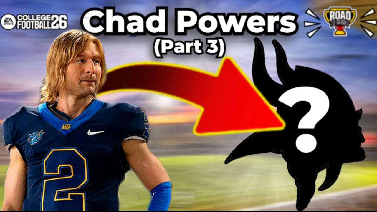 I Put Chad Powers in Madden 26! (Superstar Mode)
