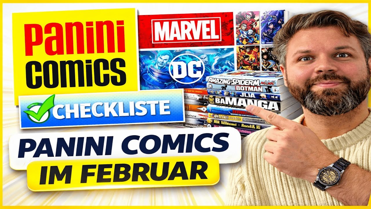 Panini Comics Februar 2026 - Diese Titel kaufe ich...und diese NICHT!