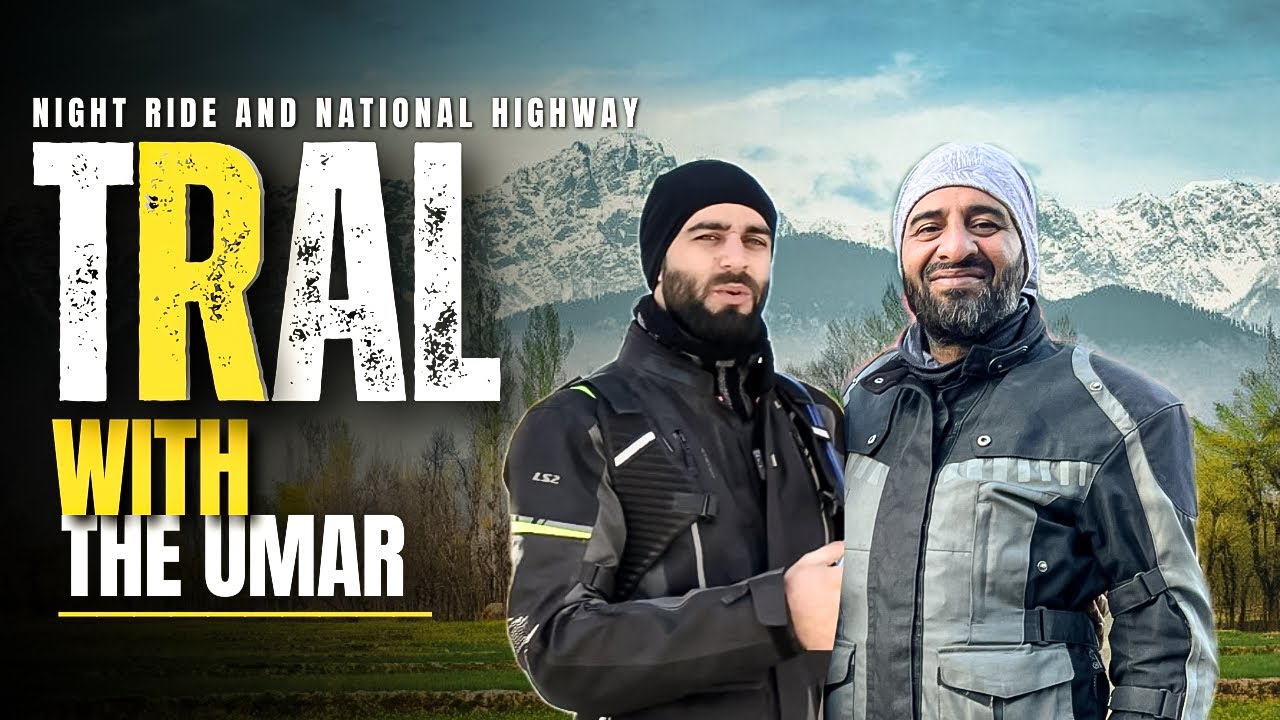 We met in Tral @the.umar. | Night ride on National Highway