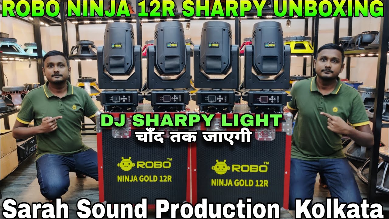 ROBO 12R SHARPY LIGHT | SHARPY LIGHT | SHARPY LIGHT PRICE | KOLKATA DJ MARKET | DJ SHARPY LIGHT