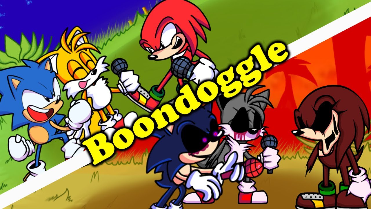 FNF | Соник и Тейлз против Наклза | Bonedoggle - Indie Cross V1 | Моды/Хард/Sonic.exe |