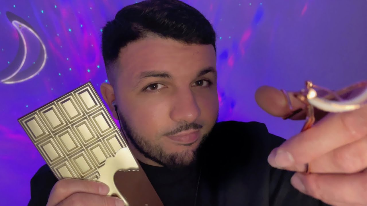 ASMR POV : Ton nul de frère te maquille 😡 (alors que tu peux le faire toi même feignasse)