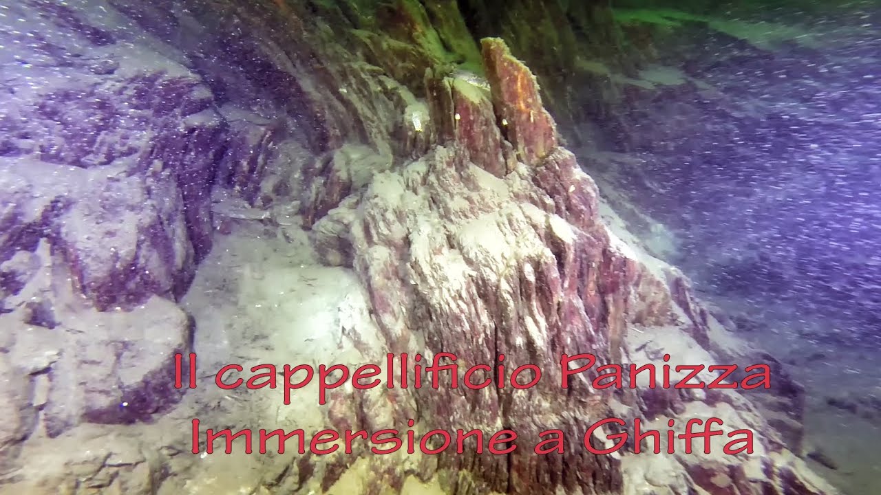 Il cappellificio Panizza - Immersione a Ghiffa, lago Maggiore