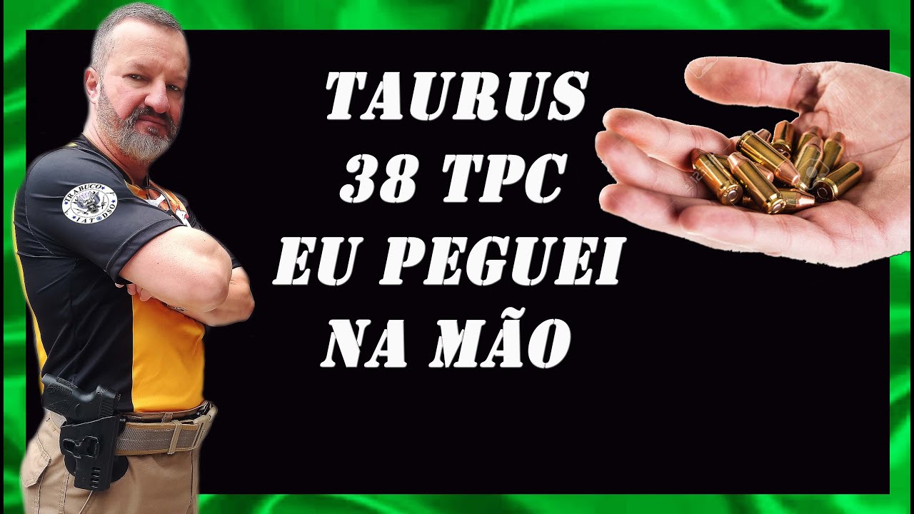 Novo Calibre 38 TPC da Taurus