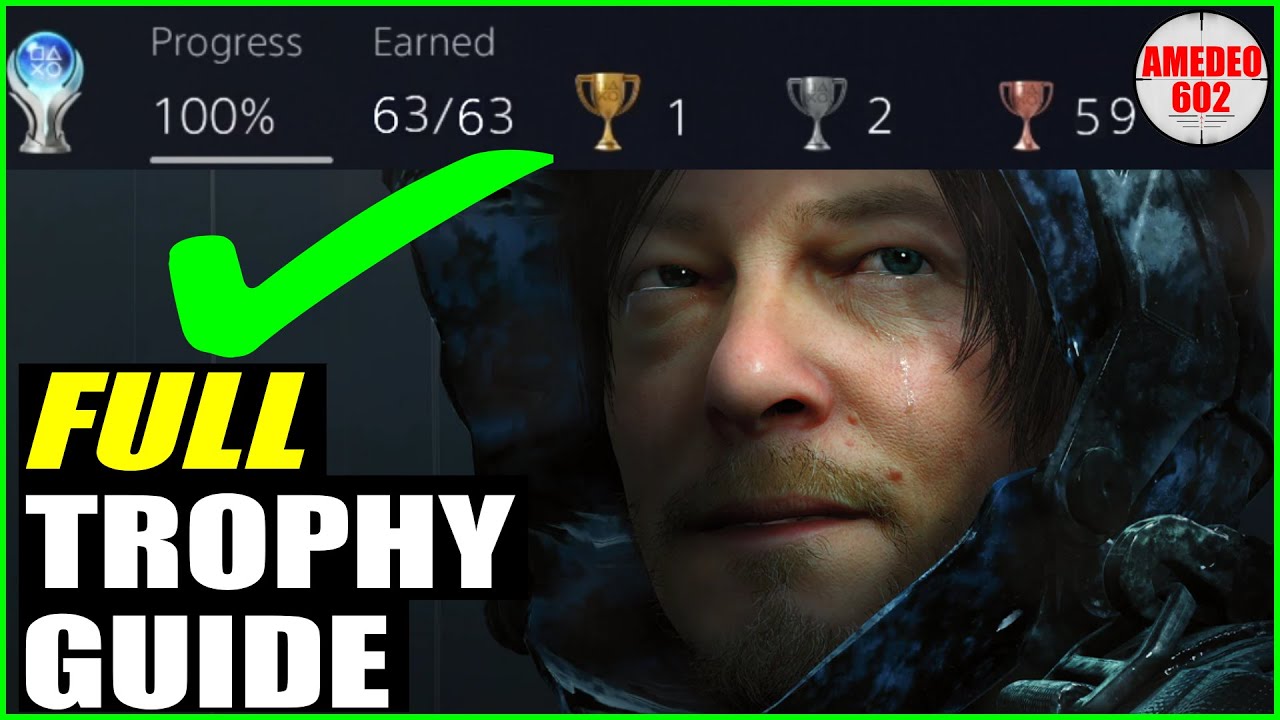 Руководство по платиновым трофеям Death Stranding (все достижения Death Stranding)