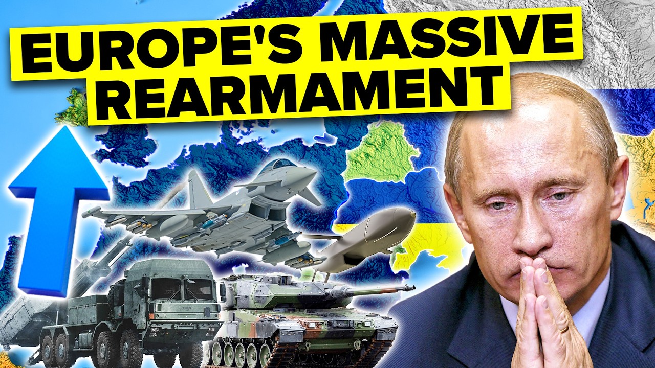 Putin PARALYZED by Europe's EXPLOSIVE Rise in MILITARY POWER
