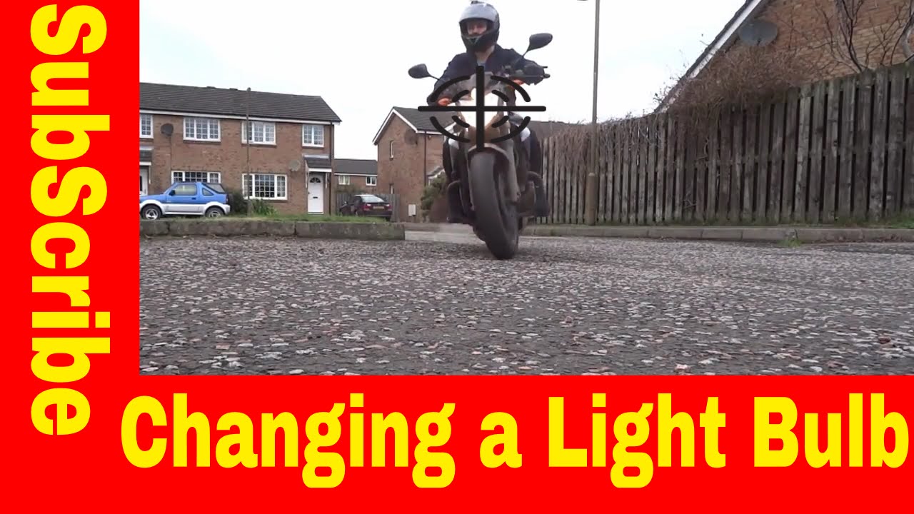 How To Change a Yamaha XJ6 Head Light