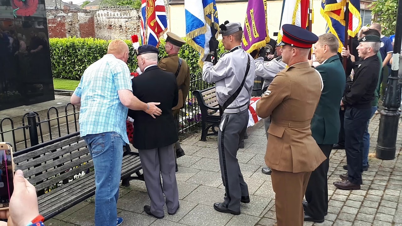 Chilton and Bellshill Redhand Defenders flute band remember Lee Rigby