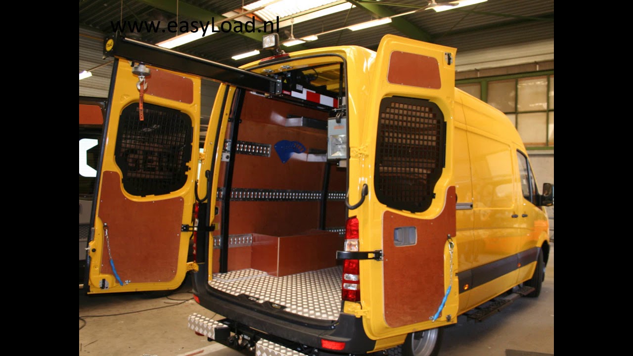 MAD EasyLoad - A Crane Underneath the Roof of your Van!