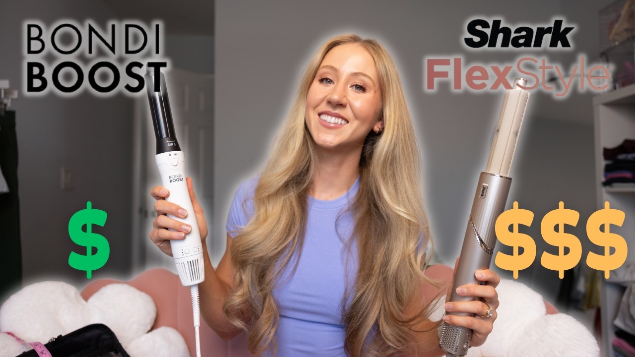Dyson Airwrap Dupe Showdown: Bondi Boost vs Shark FlexStyle!