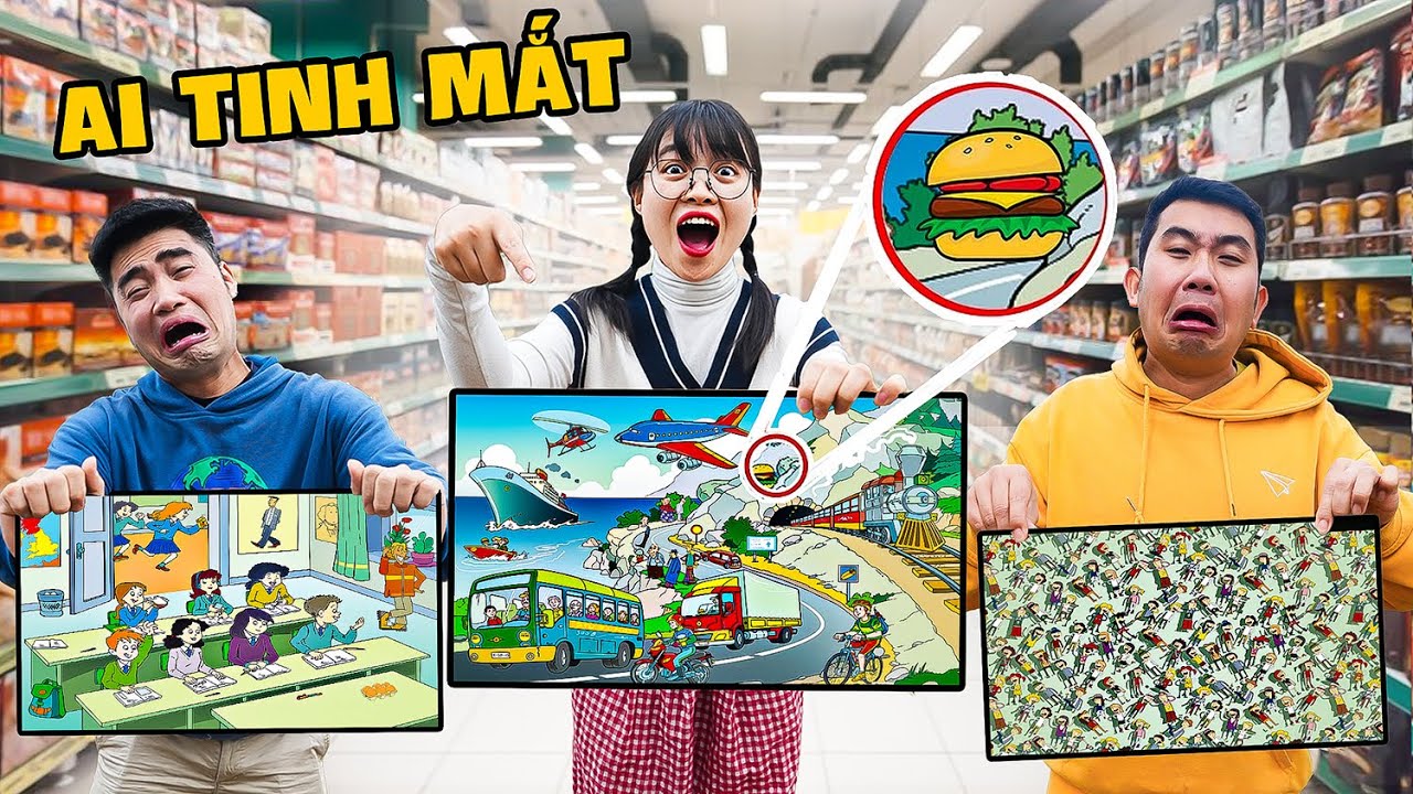 Hà Sam Thử Thách Giải Đố IQ Và Đi Mua Đồ Nhanh Nhất Sẽ Chiến Thắng