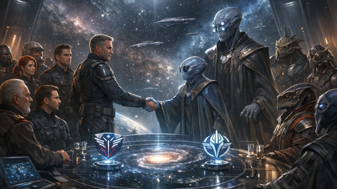 El ultimátum del Consejo Galáctico fracasa  ¡el Imperio Terrano contraataca! HFY