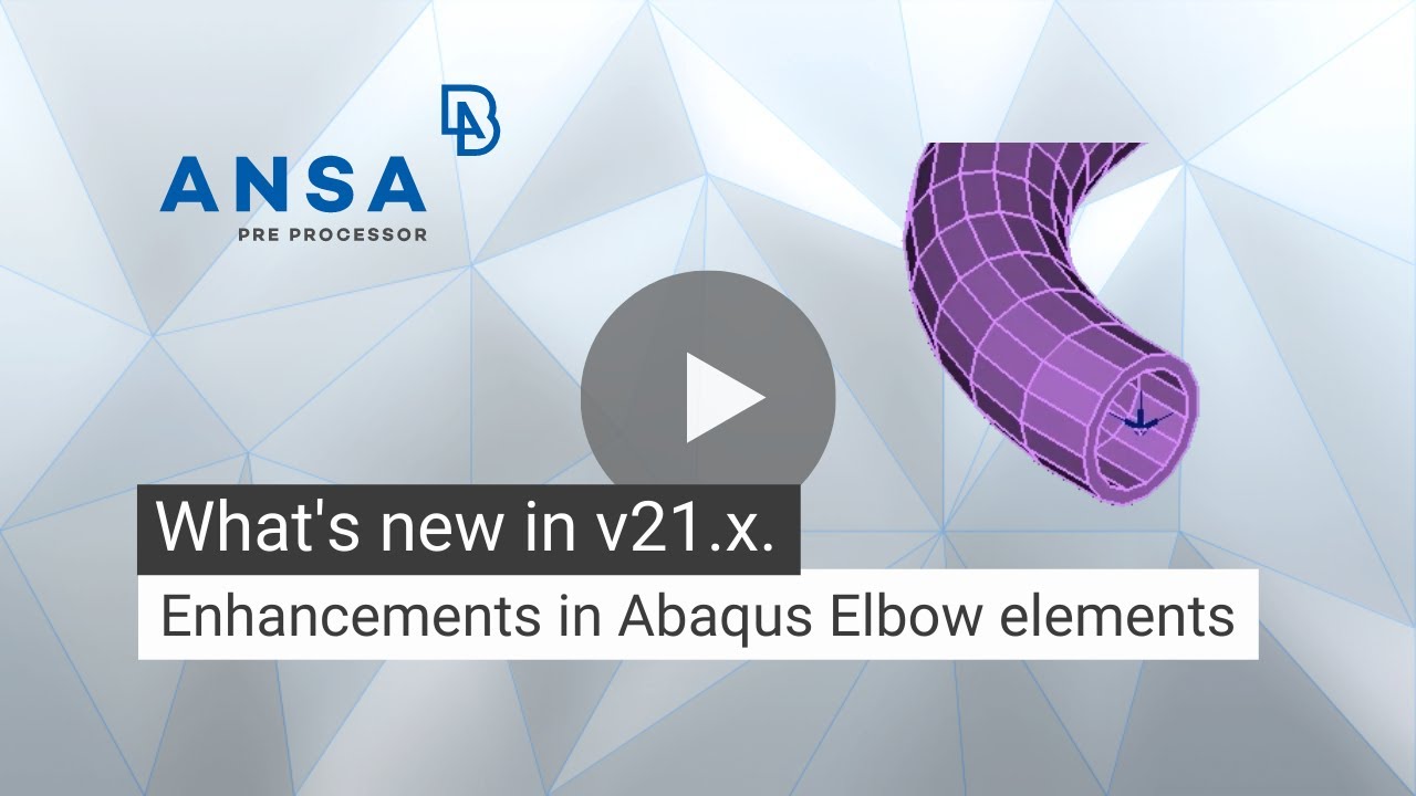 Enhancements in Abaqus Elbow elements