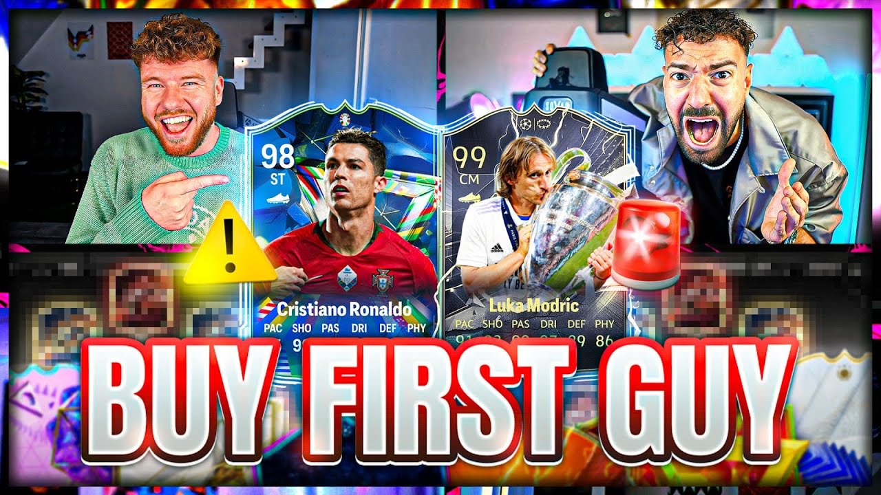 SKANDAL ⚠ BUY FIRST GUY macht HILFLOS ☠ EA FC 24 CHALLENGE 🚨