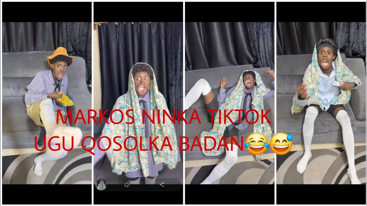 MARKOS NINKA UGU QOSOLKA BADAN TIKTOK 😅😂