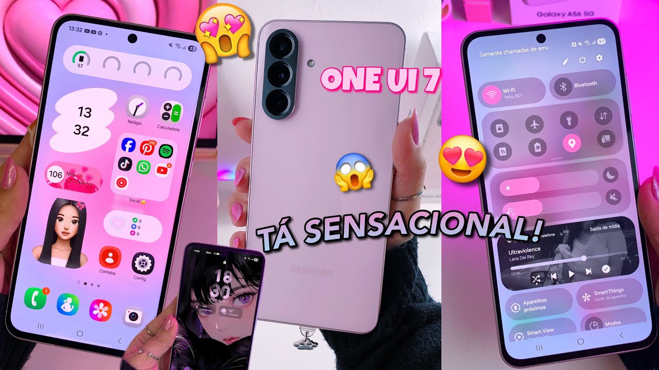 ❤️‍🔥 ONE UI 7 - CONHEÇA AS PRINCIPAIS NOVIDADES | SAMSUNG A56