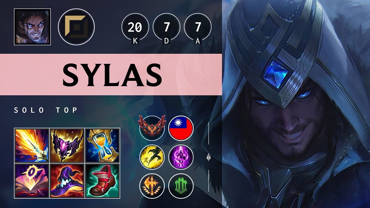 Sylas Top vs Malphite: Legendary - TW Grandmaster Patch 14.18