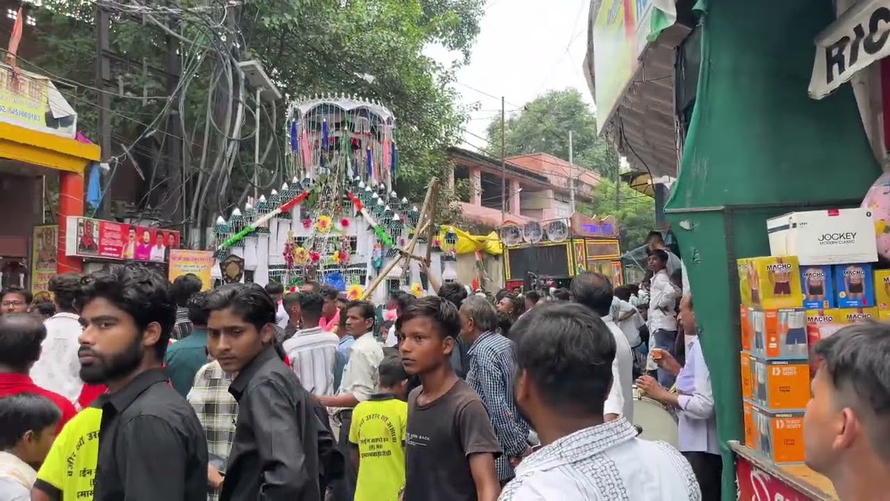 Kasai Mandi Taziya Jhansi Chellum 2025 New Jiya Band Jhansi #Chellum2025 #jhansichellum2025 