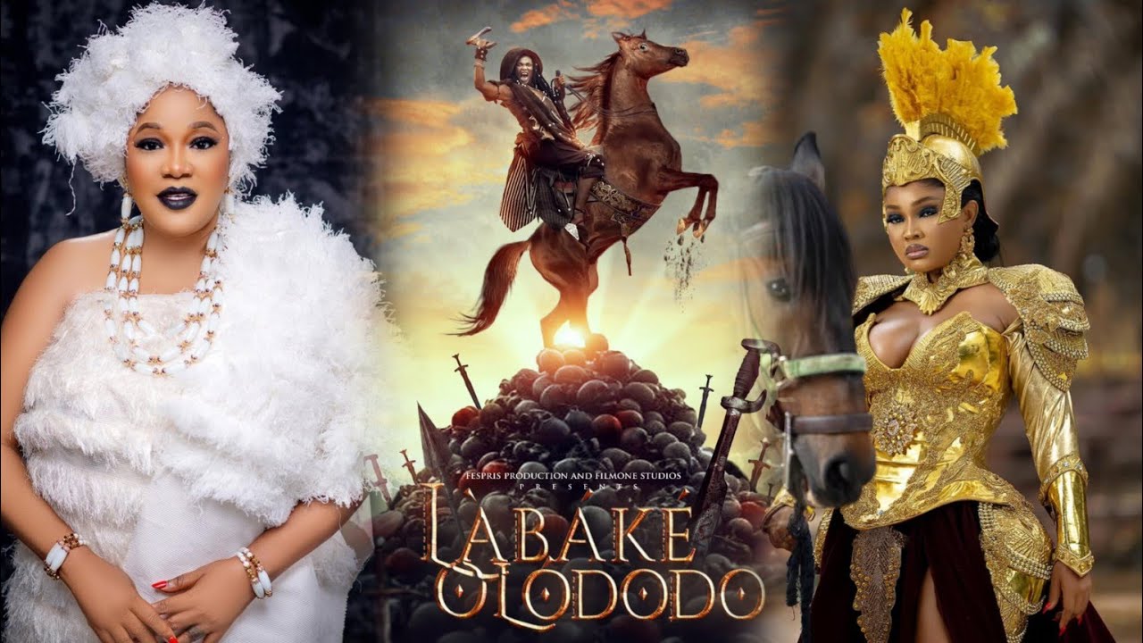 LABAKE OLODODO MOVIE... SEE WHAT MERCY AIGBE DID TO TOYIN ABRAHAM THAT GOT HER SURPRISED...