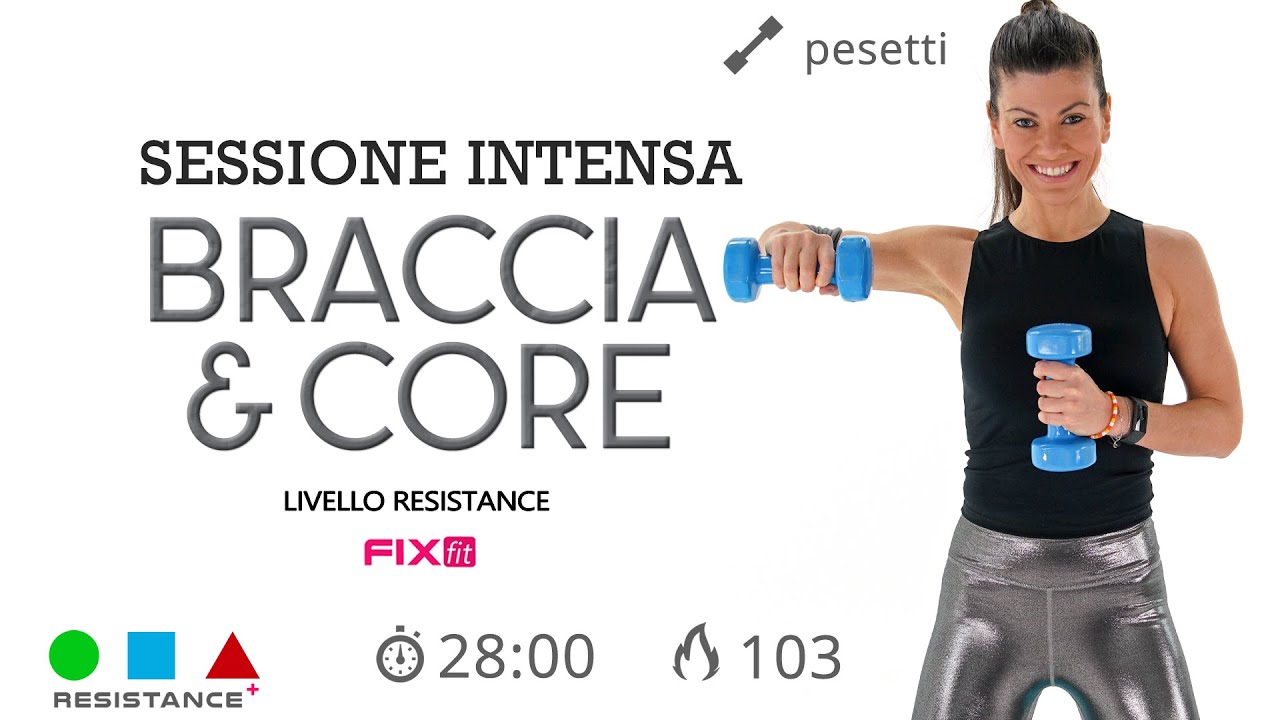 Braccia Toniche E Addominali Forti: Allenamento Avanzato Con Pesetti