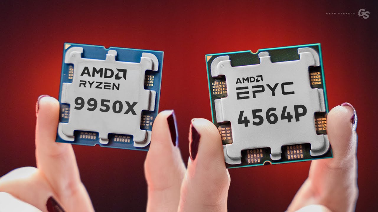 AMD Ryzen 9 9950X против EPYC 4564P — Intel 14nm++ снова и снова