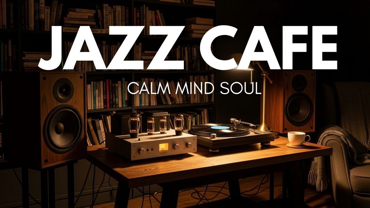 Jazz Cafe Thunderstorm: Deep Relaxation and Sleepy Rain Ambience