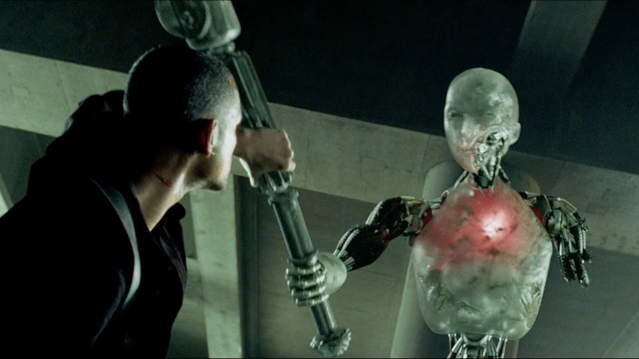 Детектив Дэл Спунер против робота - 