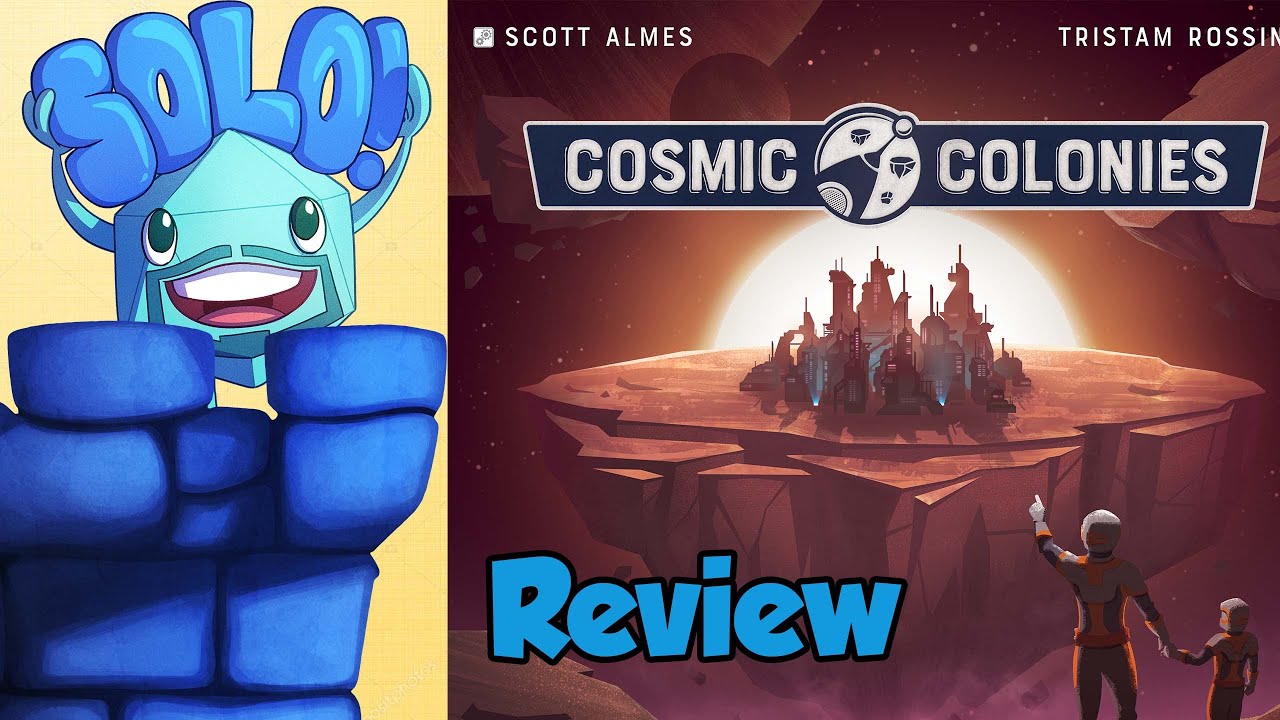 Cosmic Colonies Solo Mode Review - with Mike DiLisio