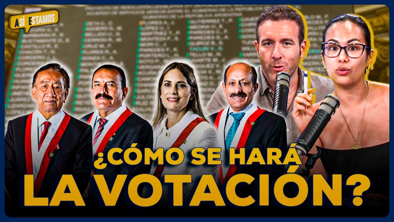 ELECCIÓN DEL NUEVO PRESIDENTE: ¿Cómo votará el congreso? | SEGMENTO #AsíEstamos