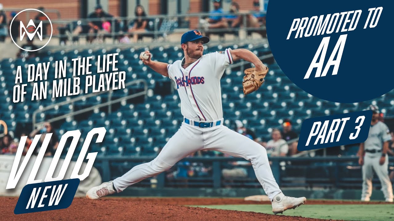 VLOG 14: A DAY IN THE LIFE OF AN MiLB PLAYER / PROMOTED TO AA