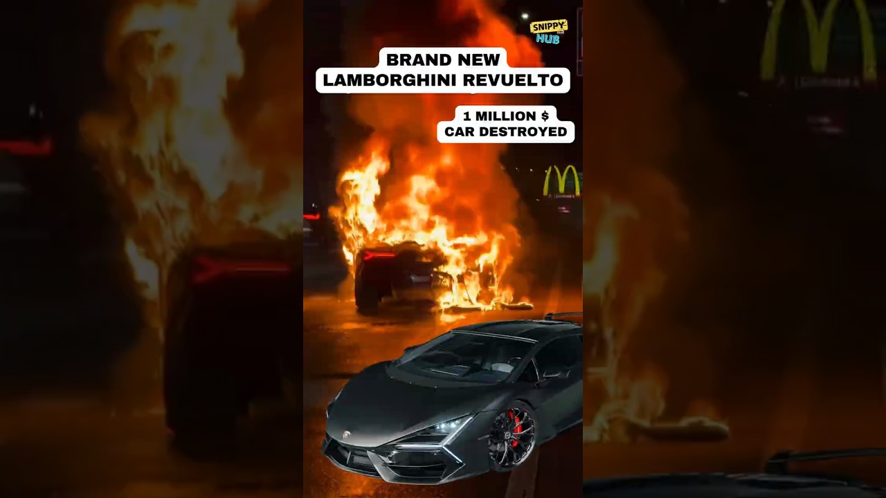 Lamborghini Revuelto DESTROYED By Fire 100 Mile 