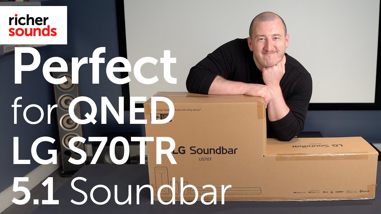 Идеально для QNED! Саундбар LG S70TR 5.1 | Более насыщенный звук