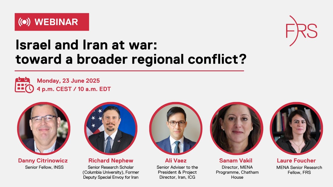 Israel and Iran at war: toward a broader regional conflict?