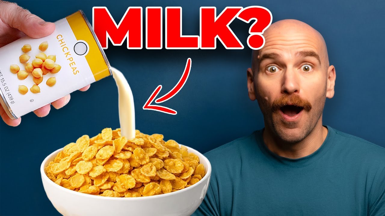 1 Can of chickpeas will change the way you think about MILK?