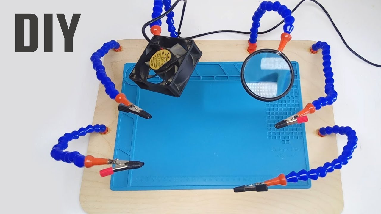 How to make third hand/DIY Soldering Station