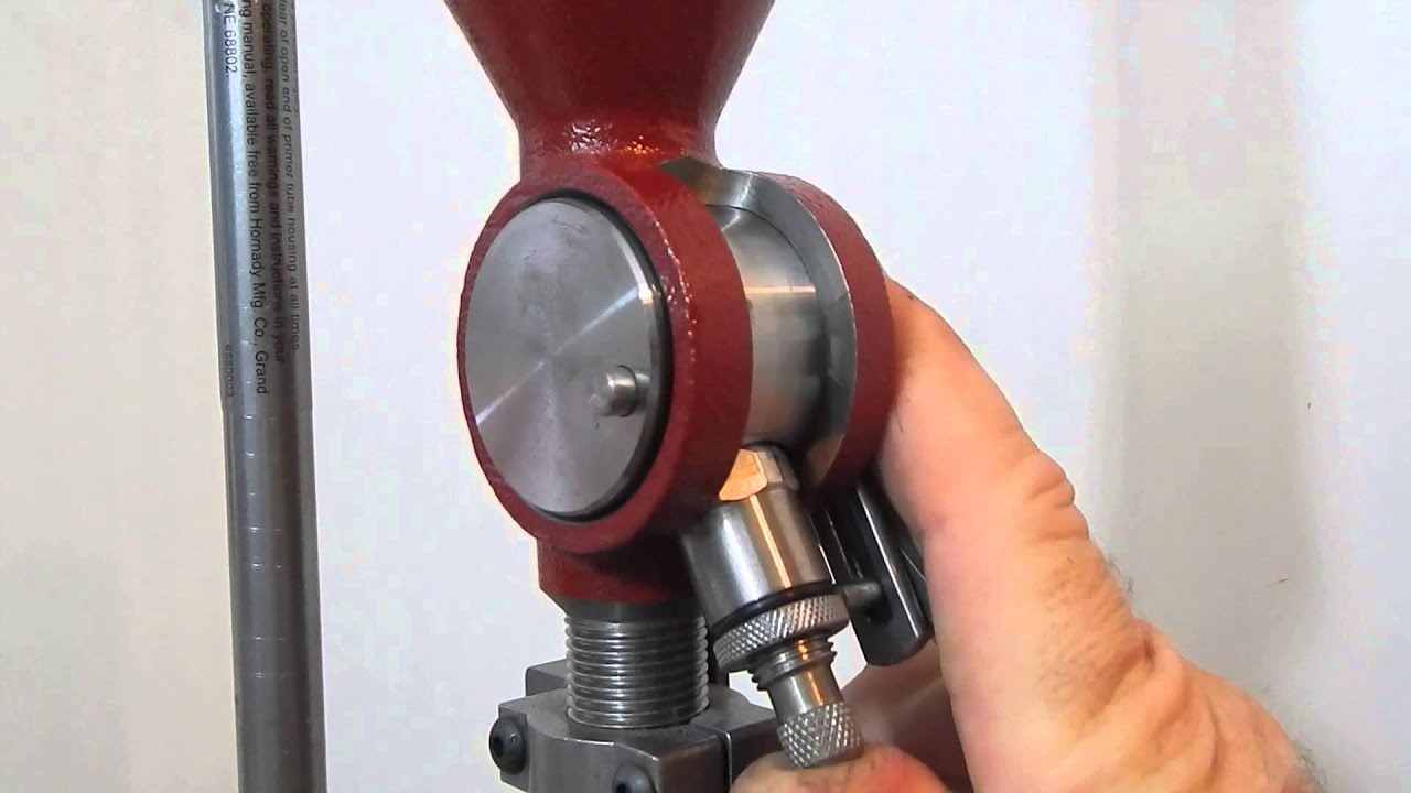 Tactical OP & Neo Handguns & Reloading Hornady Lock N Load AP Powder Measurer on Press Set-up